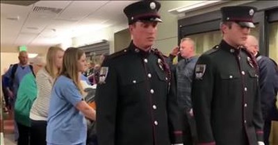 Firefighter Receives Hospital Escort On The Way To Donate Organs 