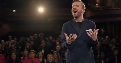 200 Children Sing A Cappella Rendition Of 'You Raise Me Up'