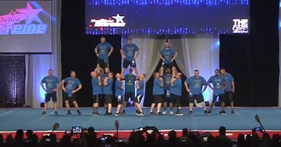 Cheer Dads Perform Hilarious Dance Routine