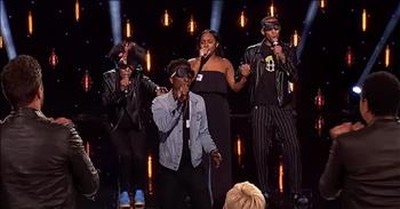 American Idol Group Wear Glasses To Support Blind Teammate Shayy 