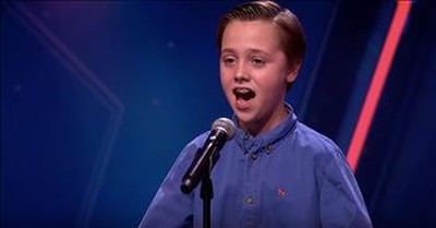 11-Year-Old Opera Singer Surprises The Judges On Holland's Got Talent 