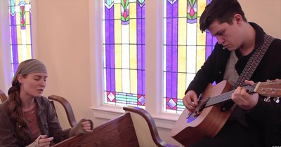 Acoustic Rendition Of 'How Great Thou Art' In Church