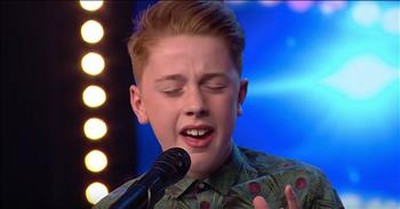 12-Year-Old Crooner Stuns On Britain's Got Talent With 'Try A Little Tenderness' 