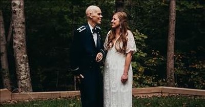 Bride-To-Be Dances With Dying Dad In Place Of Engagement Photos 