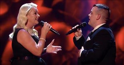 Mother And Son Perform Beautiful 'I Knew You Were Waiting' Duet 