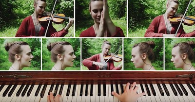 'How He Loves' Violin Performance From Taryn Harbridge