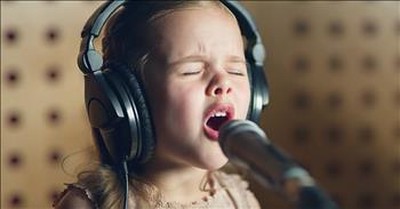 6-Year-Old Claire Crosby Sings 'Baby Mine' From Dumbo With Mom And Dad 