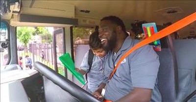 School Bus Driver Goes Above And Beyond To Create Community 