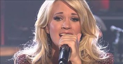 Throwback Performance Of 'Jesus Take The Wheel' From Carrie Underwood 