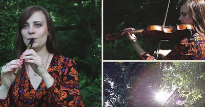 Violin Rendition Of 'Before The Throne Of God Above' From Taryn Harbridge