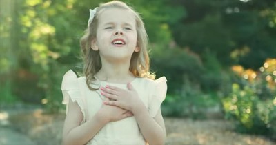 6-Year-Old Claire Crosby Sings 'Consider The Lilies'