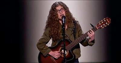 Shy Bullied Teen Sophie Pecora Earns Golden Buzzer With Original Song  