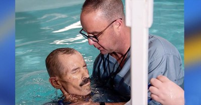 Dying Man Granted Final Wish To Be Baptized After Lifetime Of Atheism