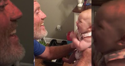 Sweet Dad Sings Rascal Flatts Song To His Baby Girl 