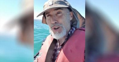 Fisherman Uses Boat To Illustrate Important Reminder About Mental Health