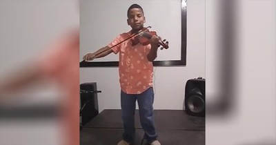Violin Cover Of 'Hallelujah' From Tyler Butler-Figueroa