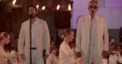 'We Will Meet Once Again' Andrea Bocelli And Josh Groban Duet