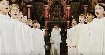 Talented Choir Of Boys Sing 'Carol Of The Bells'  