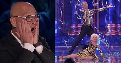 85-Year-Old Salsa Dancer Leaves The Judges Stunned On AGT: The Champions 