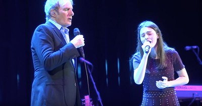 Michael Bolton And Laura Bretan Sing 'The Prayer'