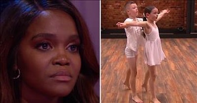Tween Dance Duo Lily and Joseph Bring The Tears With Contemporary Routine 
