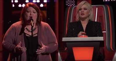 Opera Singer Takes On Andrea Bocelli Classic During The Voice Blind Auditions 