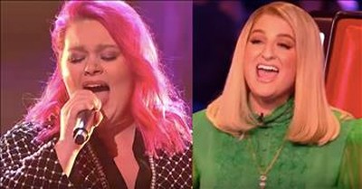 Contestant's 'You Say' Performance Has Meghan Trainor On Her Feet 