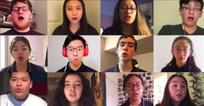 High School Choir Performs Online After Coronavirus Cancels Their Show 