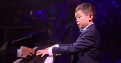 Child Piano Prodigy William Shares His Talent On Little Big Shots 