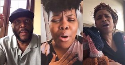 Tyler Perry And Friends Sing 'He’s Got The Whole World In His Hands' 