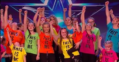 Inspirational Choir Earns Golden Buzzer For ASL Rendition Of 'This Is Me' 