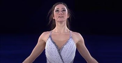 Stunning Figure Skating Routine To 'Hallelujah' From Kaetlyn Osmond 
