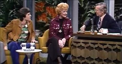 Lucille Ball Surprised By Son In Classic Johnny Carson Clip  