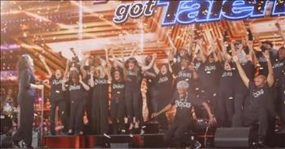Voices Of Our City Choir Earn Golden Buzzer On America's Got Talent 