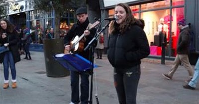 Passerby Stuns When He Joins Street Busker For Ed Sheeran 'Perfect' Duet 