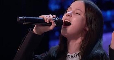 13-Year-Old Daneliya Tuleshova Belts Out 'Tears Of Gold' On AGT 