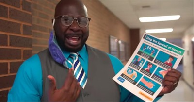 Principal Goes Viral After Coronavirus Rap 'Can't Touch This'