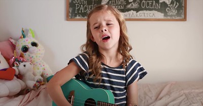 7-Year Old Claire Crosby Sings Adele Hit 'Make You Feel My Love'