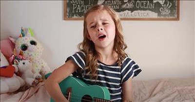 7-Year Old Claire Crosby Sings Adele Hit 'Make You Feel My Love' 