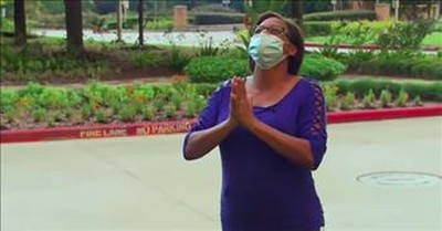 Wife Prays Outside Of Hospital Every Day For Sick Husband 