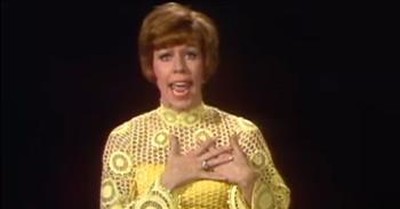 Carol Burnett Attempts To Sing 'Trolley Song' While Director Pranks Her 