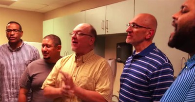 A Cappella Men Sing 'Amazing Grace' And It Goes Viral