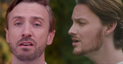 'Fire And Rain' A Cappella James Taylor Cover From Peter Hollens And Tim Foust