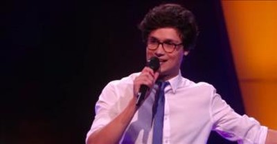 Young Contestant On The Voice Sounds Just Like Frank Sinatra 