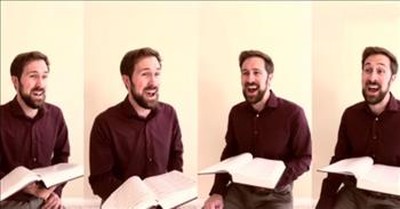 'How Can I Keep From Singing' A Cappella Performance Of Classic Hymn 
