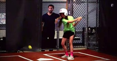 Cameras Capture Strangers Helping Teen Girl Play Ball After Dad Storms Off 