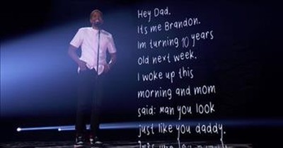 Brandon Leake Shares Emotional Letters To His Father On AGT Semi-Finals 