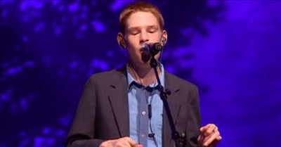 Blind Boy With Autism Christopher Duffley Sings 'Good Good Father' 