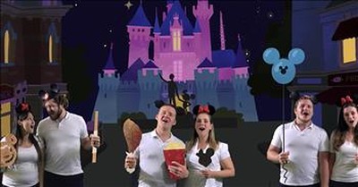 Family Band Sings Medley Of Disney Songs 