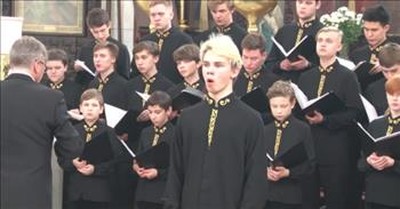 Russian Boys’ Choir Stun The Internet With Sublime Performance 